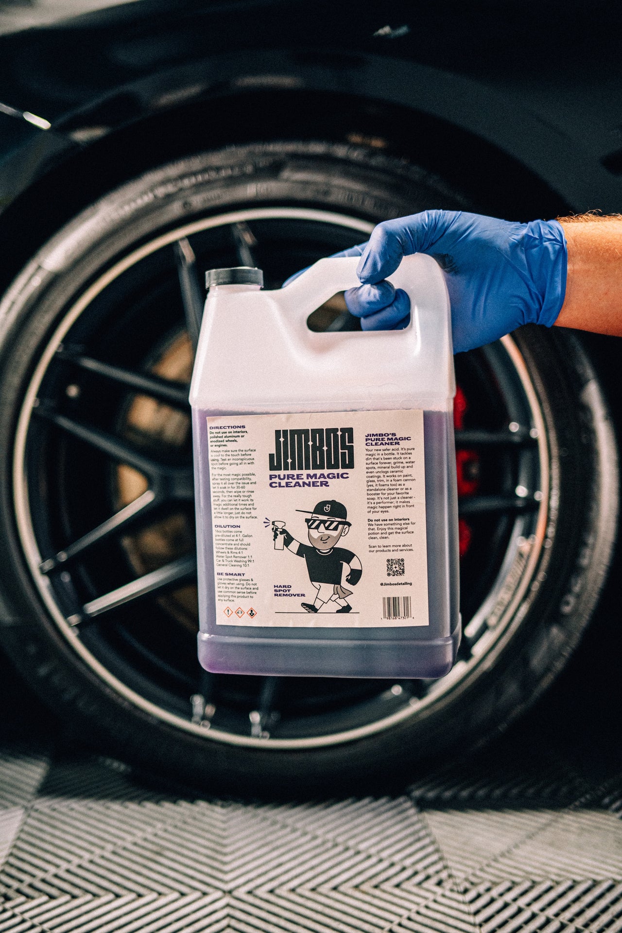 PURE MAGIC CLEANER Wheel Brightener Water Spot Remover, Unclog